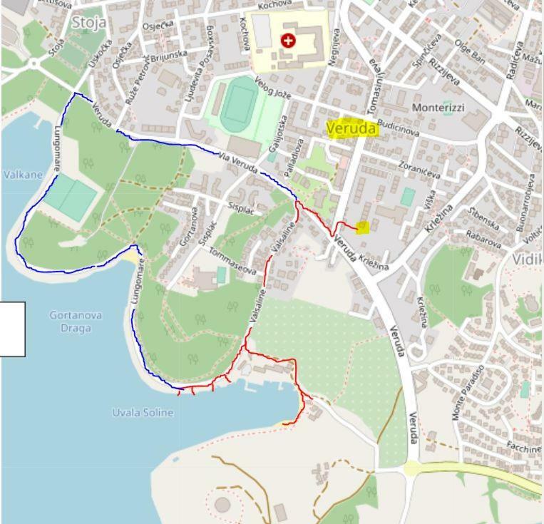 Apartment Sole Pula Eksteriør billede